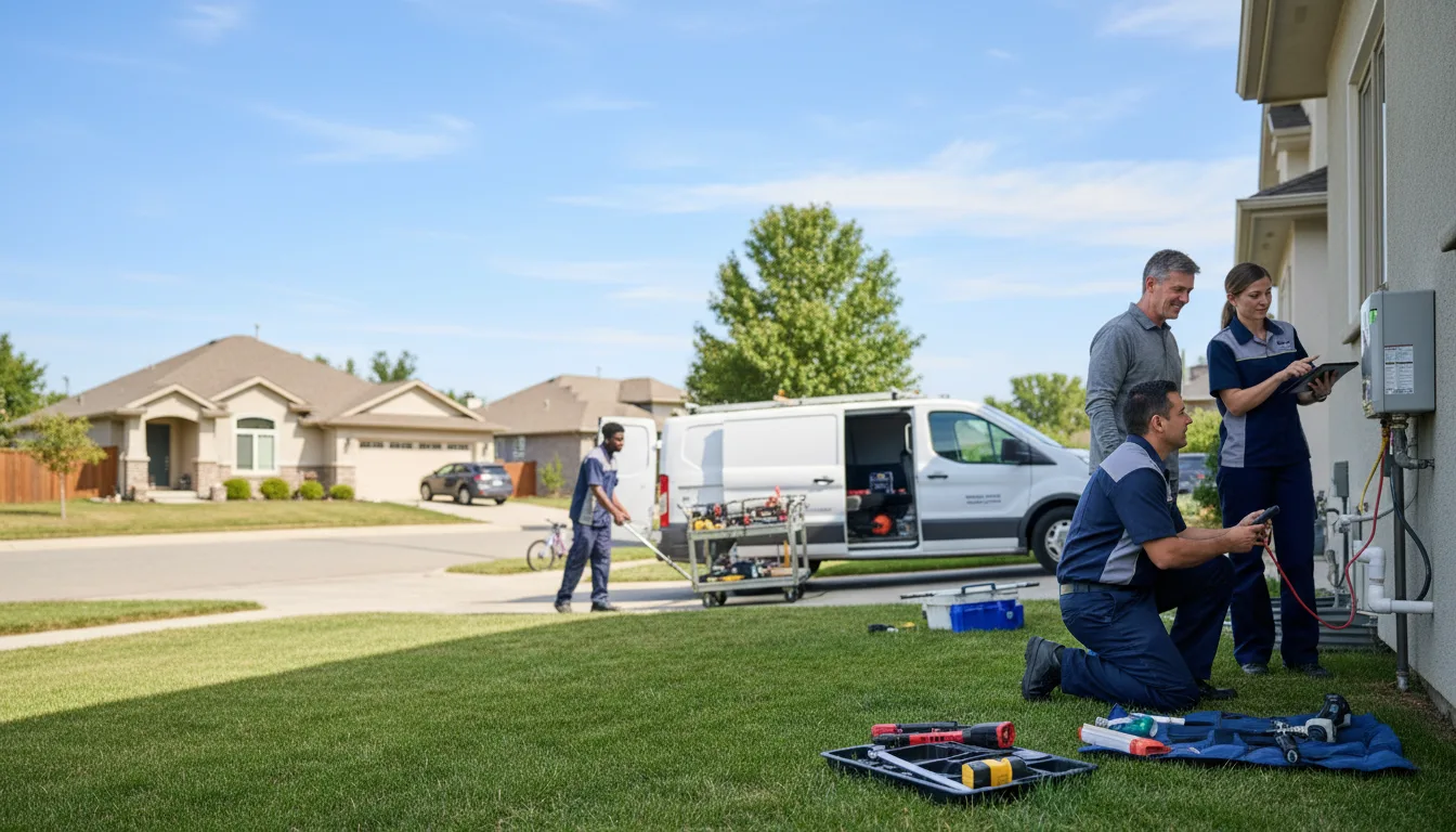 Tankless water heater service in Potter Valley, CA